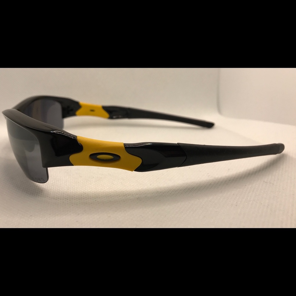 Oakley Sunglasses Flak Jacket XLJ LIVESTRONG + case, nano clear, nose pads - Picture 3 of 8